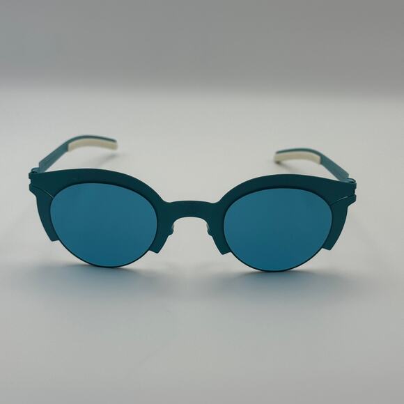 MYKITA Collab IARA -turquoise Sunglasses F26 46mm Round Frame‎ - Picture 2 of 10